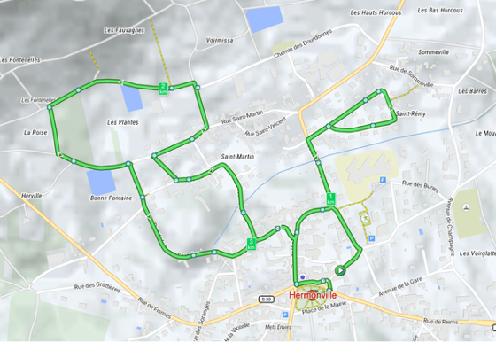 bloucle 3,5km