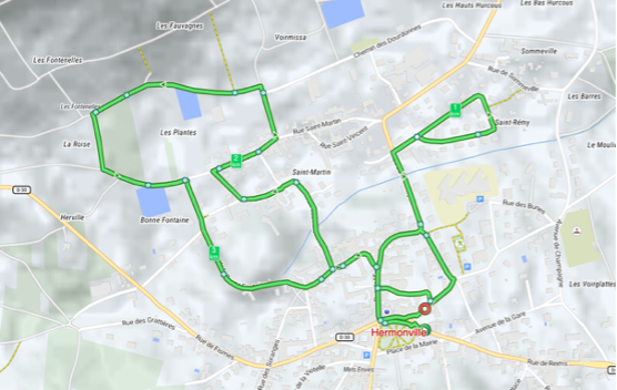 boucle 3,5km
