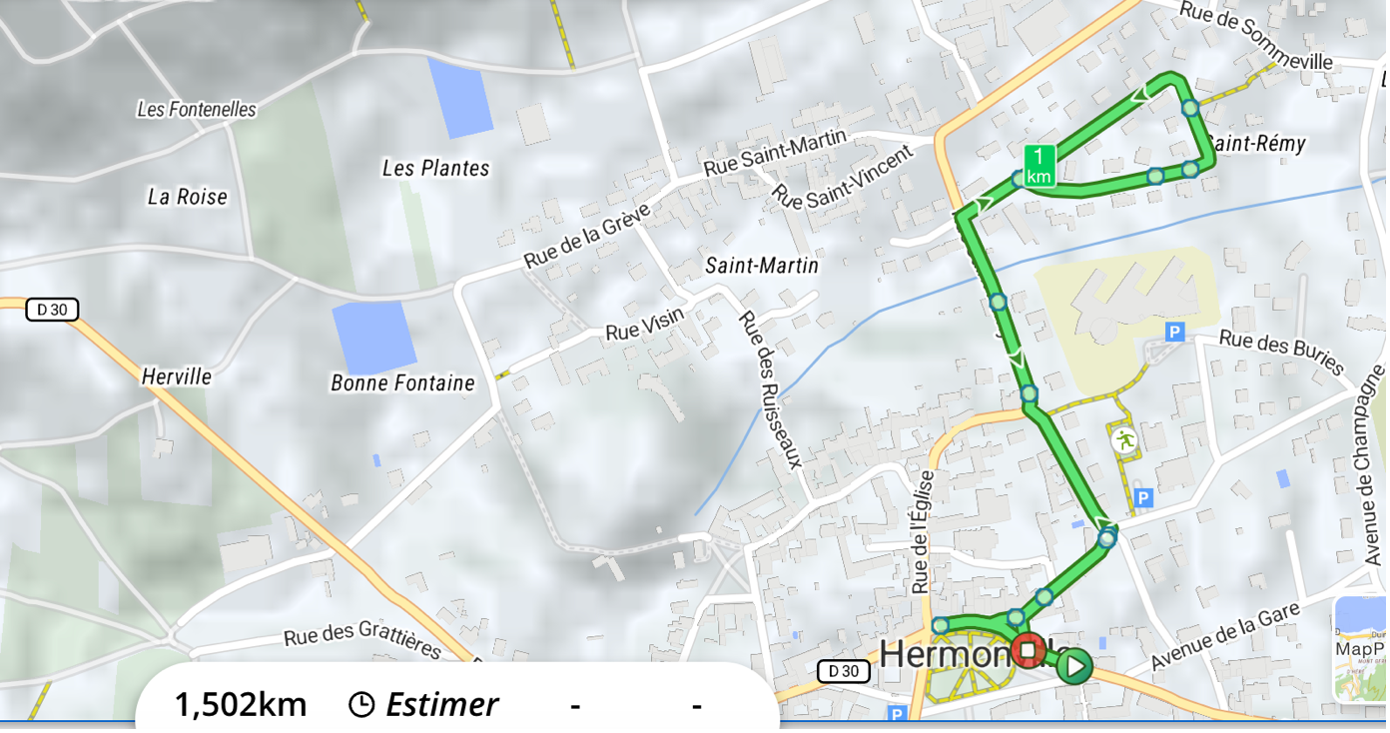 bloucle 1,5km
